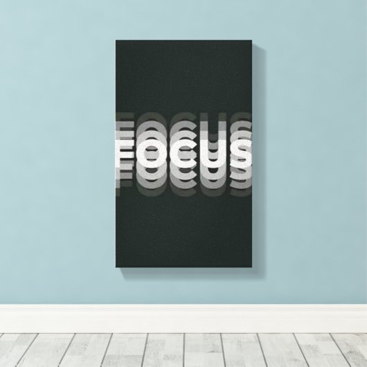 motivation キャンバスプリント (インサイチュ (ウッドフロア))