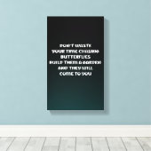 motivation キャンバスプリント (インサイチュ (ウッドフロア))