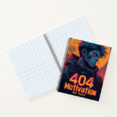 Motivation 404 for Future – パワーデザイン ノートブック (内部)