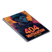 Motivation 404 Notebook for Future – パワーデザイン ノートブック (右側)