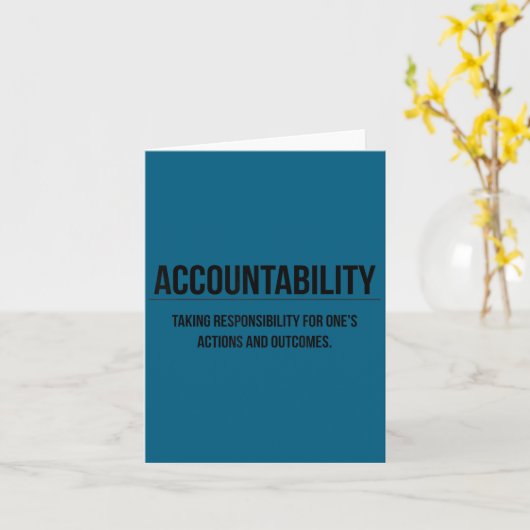 Motivation Accountability Entrepreneur Slogan Quot カード (黄色い花)