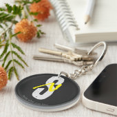 Motivation Acrylic Keychain – Minimal Design キーホルダー (正面右)