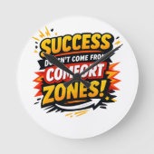 Motivation Design ラウンド壁時計 (正面)