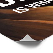 Motivation Discipline Lion Motivational Quotes ポスター (角)