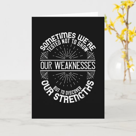 Motivation - Discover Our Strengths カード (黄色い花)