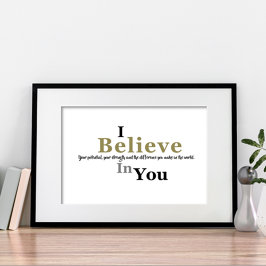 Motivation: I Believe In You ポスター