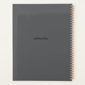 Motivation Journal | “Start Today” プランナー手帳 (裏面)