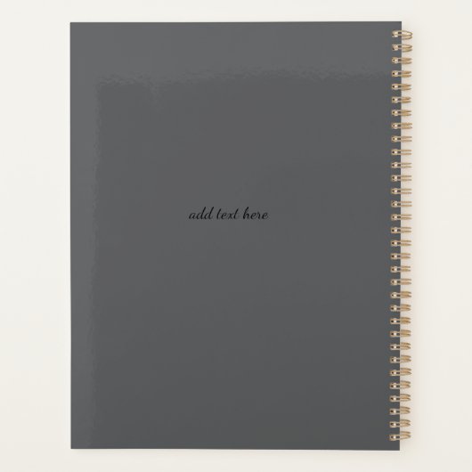 Motivation Journal | “Start Today” プランナー手帳 (裏面)