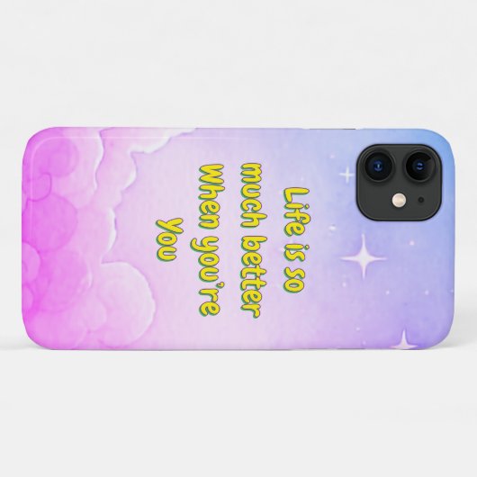 Motivation positivity empowerment iPhone iPad case Case-Mate iPhoneケース (裏面(横))
