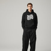 Motivation Quote Typography Hoodie  パーカ