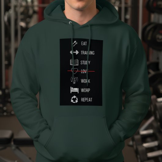 Motivation Routine Hoodie パーカ