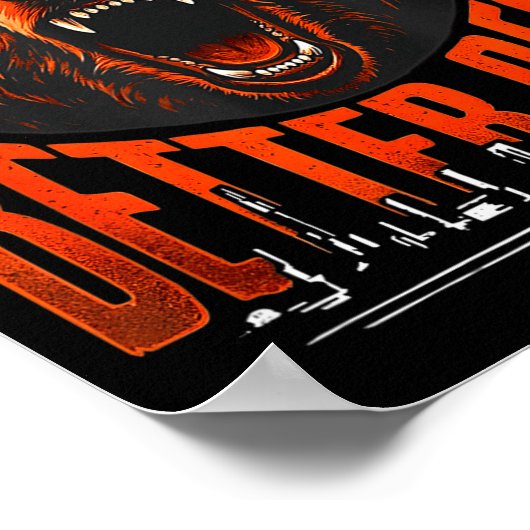 Motivation Saying Bears Good Better Never Let It R ポスター (角)