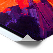 Motivational Abstract Landscape: Summit Ascend ポスター (角)