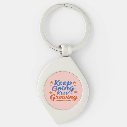 Motivational Acrylic Keychain for Women  キーホルダー (正面)