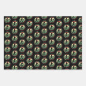 Motivational Baseball Team Values ラッピングペーパーシート (正面2)