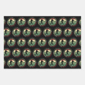 Motivational Baseball Team Values ラッピングペーパーシート (正面)