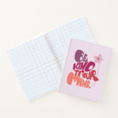 Motivational Be Kind to Your Mind ノートブック (内部)