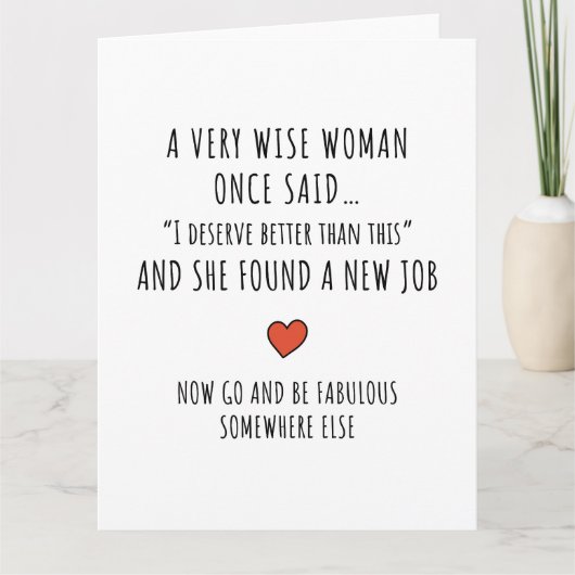 Motivational Career Change カード (正面)