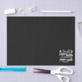 Motivational Christian Quote – Charge Your Faith 薄葉紙 (クラフト)