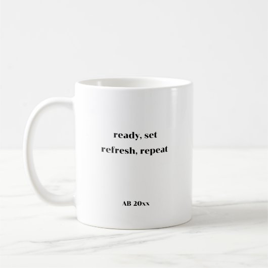 Motivational Coffee Mug コーヒーマグカップ (左)