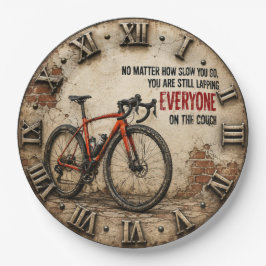 Motivational Cycling Bike Lover Cycling Gft ペーパープレート