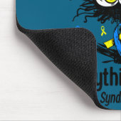 Motivational down syndrome awareness cat t21 マウスパッド (コーナー)