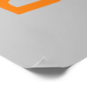 Motivational Dream Believe Achieve Football ポスター (角)