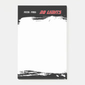 Motivational Fitness ポストイット (正面)