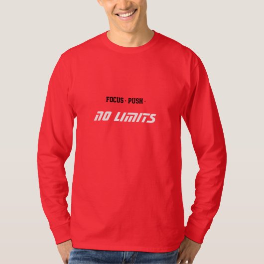 Motivational Fitness Tシャツ (正面)