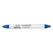 Motivational Graduation Pen - Custom Souvenir  黒ボールペン (正面)