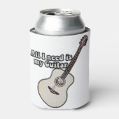 motivational guitar saying for guitar lovers 缶クーラー (缶正面)