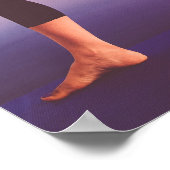 Motivational Gymnastics Quote ポスター (角)