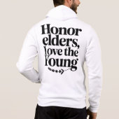 Motivational Hoodie for Men – Do Something Today  パーカ (裏面)