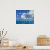 Motivational Inspirational Quote by Mother Theresa ポスター (キッチン)