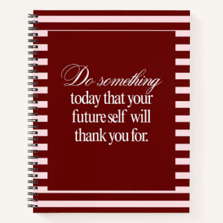 Motivational Journal, Productivity Spiral Notebook ノートブック