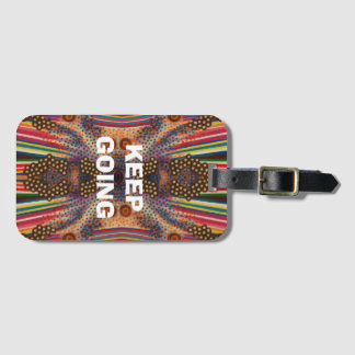 Motivational “Keep Going” Cell Phone Cover ラゲッジタグ