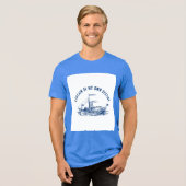 Motivational Leadership Quote Tee トライブレンドＴシャツ (正面全面)