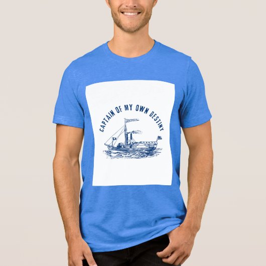 Motivational Leadership Quote Tee トライブレンドＴシャツ (正面)