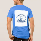 Motivational Leadership Quote Tee トライブレンドＴシャツ (裏面)