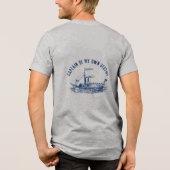 Motivational Leadership Quote Tee トライブレンドＴシャツ (裏面)
