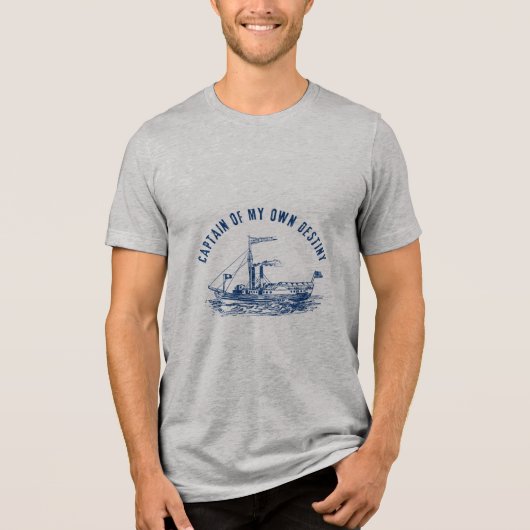 Motivational Leadership Quote Tee トライブレンドＴシャツ (正面)