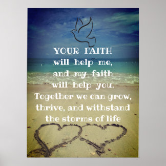 Motivational Life And Faith inspirational Quote ポスター