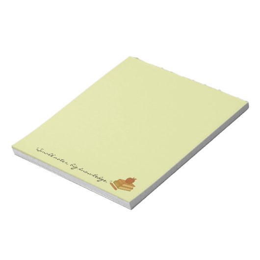 Motivational Notepad – Small Notes Big Knowledge ノートパッド (回転)