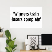 Motivational Poster ポスター (ホームオフィス)