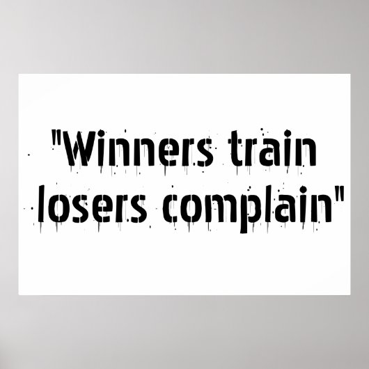 Motivational Poster ポスター (正面)