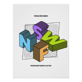 Motivational Poster Office Decor | Bold Quote ポスター