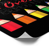 Motivational Progress Over Perfection Back To Scho ポスター (角)