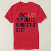 Motivational quotation tシャツ (デザイン正面)
