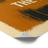 Motivational Quote about Freedom and Dream Vintage ポスター (角)