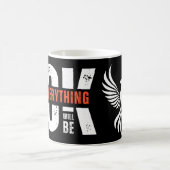 Motivational Quote Coffee Mug コーヒーマグカップ (中央)